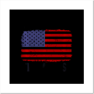 Usa Flag Posters and Art